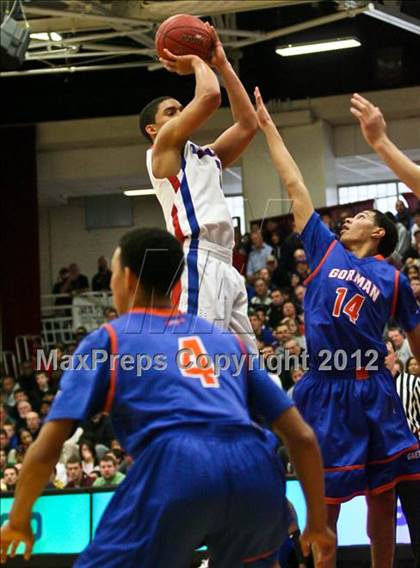 Thumbnail 2 in DeMatha vs Bishop Gorman (Spalding Hoophall Classic) photogallery.