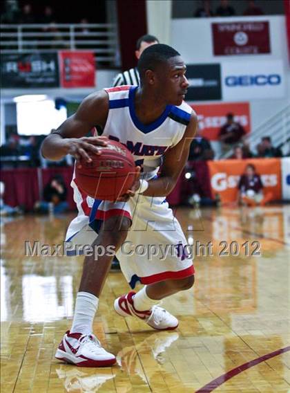Thumbnail 2 in DeMatha vs Bishop Gorman (Spalding Hoophall Classic) photogallery.