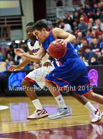 Thumbnail 3 in DeMatha vs Bishop Gorman (Spalding Hoophall Classic) photogallery.