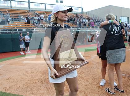 Thumbnail 2 in Lake Creek vs. Rock Hill (UIL 5A Softball Semifinal) photogallery.