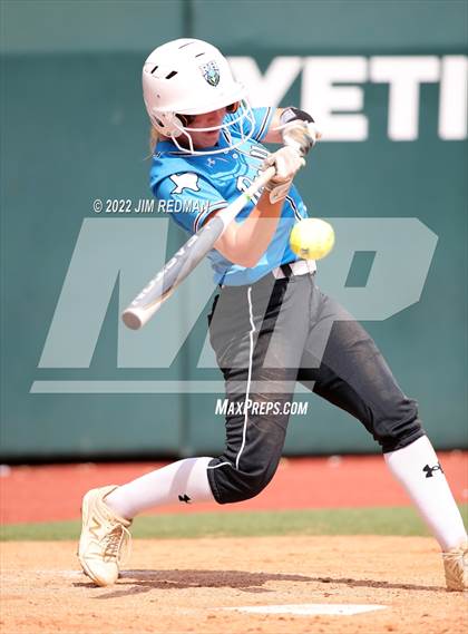 Thumbnail 3 in Lake Creek vs. Rock Hill (UIL 5A Softball Semifinal) photogallery.