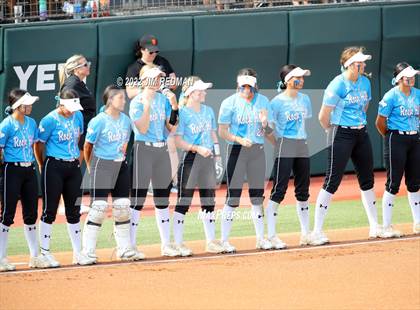Thumbnail 2 in Lake Creek vs. Rock Hill (UIL 5A Softball Semifinal) photogallery.