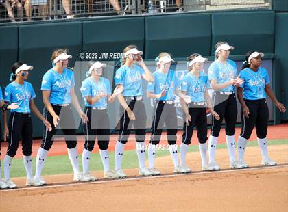 Thumbnail 3 in Lake Creek vs. Rock Hill (UIL 5A Softball Semifinal) photogallery.