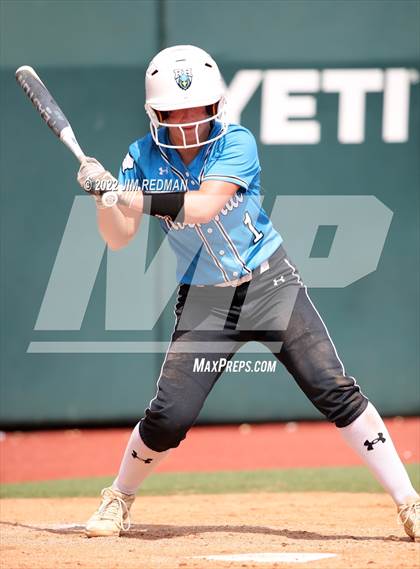 Thumbnail 2 in Lake Creek vs. Rock Hill (UIL 5A Softball Semifinal) photogallery.