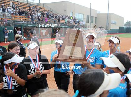 Thumbnail 2 in Lake Creek vs. Rock Hill (UIL 5A Softball Semifinal) photogallery.
