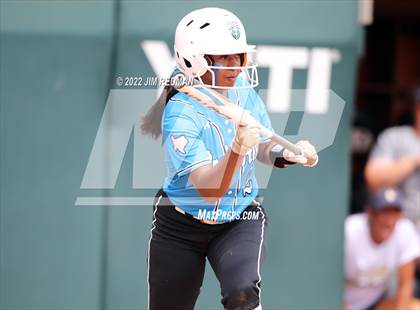 Thumbnail 3 in Lake Creek vs. Rock Hill (UIL 5A Softball Semifinal) photogallery.