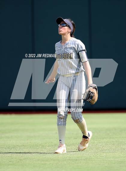 Thumbnail 2 in Lake Creek vs. Rock Hill (UIL 5A Softball Semifinal) photogallery.