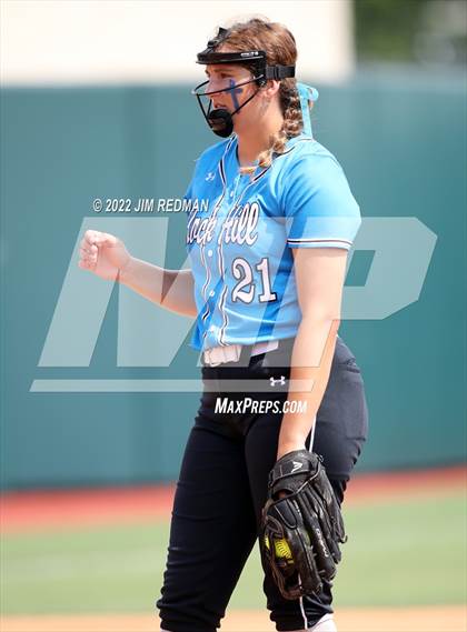 Thumbnail 2 in Lake Creek vs. Rock Hill (UIL 5A Softball Semifinal) photogallery.