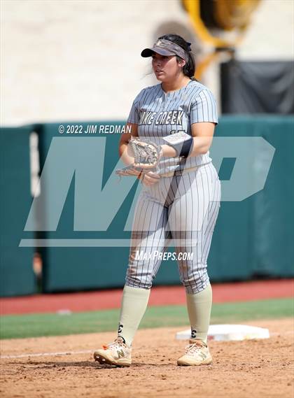 Thumbnail 2 in Lake Creek vs. Rock Hill (UIL 5A Softball Semifinal) photogallery.