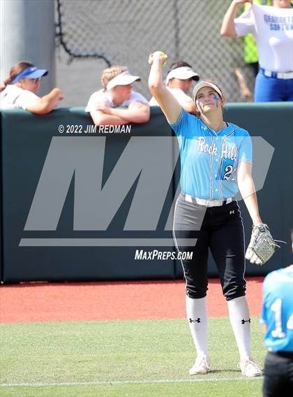 Thumbnail 2 in Lake Creek vs. Rock Hill (UIL 5A Softball Semifinal) photogallery.