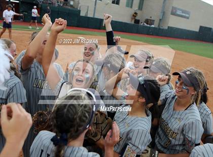 Thumbnail 2 in Lake Creek vs. Rock Hill (UIL 5A Softball Semifinal) photogallery.