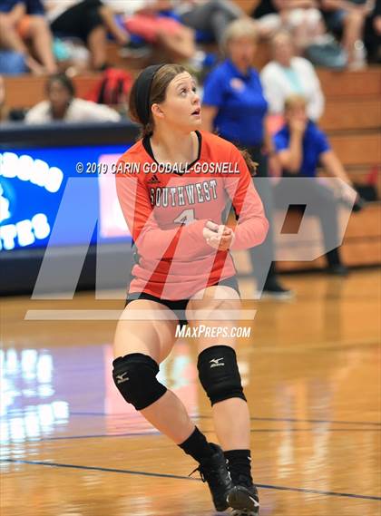 Thumbnail 3 in Southwest Onslow vs West Carteret  (Joseph L. Beasley Spikefest) photogallery.