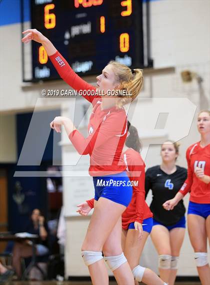 Thumbnail 1 in Southwest Onslow vs West Carteret  (Joseph L. Beasley Spikefest) photogallery.
