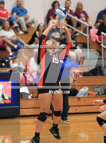 Thumbnail 3 in Southwest Onslow vs West Carteret  (Joseph L. Beasley Spikefest) photogallery.
