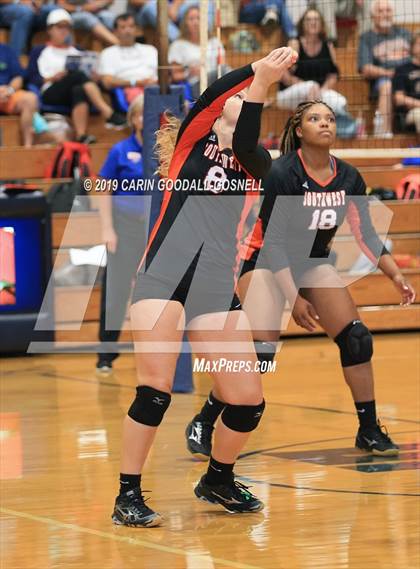 Thumbnail 3 in Southwest Onslow vs West Carteret  (Joseph L. Beasley Spikefest) photogallery.