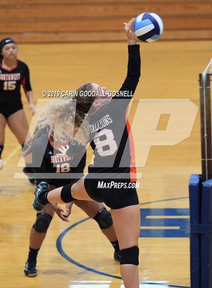 Thumbnail 3 in Southwest Onslow vs West Carteret  (Joseph L. Beasley Spikefest) photogallery.