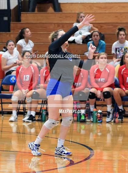 Thumbnail 3 in Southwest Onslow vs West Carteret  (Joseph L. Beasley Spikefest) photogallery.
