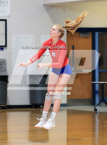Thumbnail 1 in Southwest Onslow vs West Carteret  (Joseph L. Beasley Spikefest) photogallery.