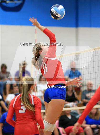 Thumbnail 2 in Southwest Onslow vs West Carteret  (Joseph L. Beasley Spikefest) photogallery.