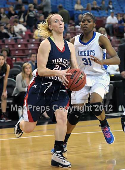 Thumbnail 1 in Turlock Christian @ Brookside Christian (CIF SJS D5 Final) photogallery.