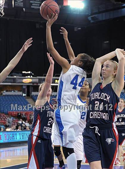 Thumbnail 3 in Turlock Christian @ Brookside Christian (CIF SJS D5 Final) photogallery.