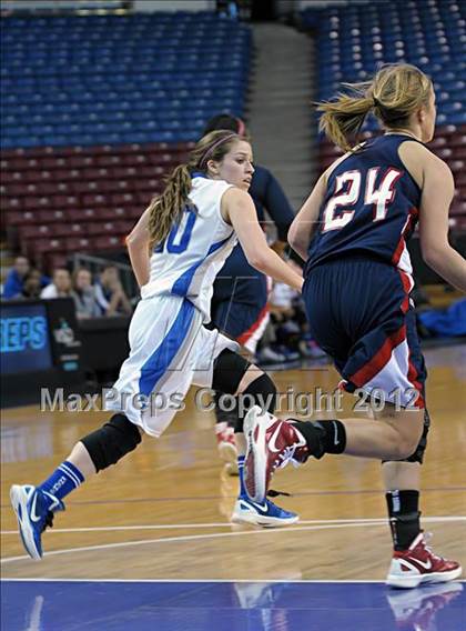Thumbnail 2 in Turlock Christian @ Brookside Christian (CIF SJS D5 Final) photogallery.
