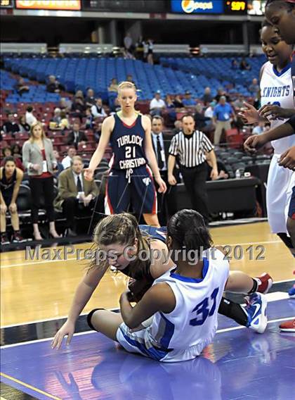 Thumbnail 1 in Turlock Christian @ Brookside Christian (CIF SJS D5 Final) photogallery.