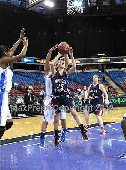 Thumbnail 2 in Turlock Christian @ Brookside Christian (CIF SJS D5 Final) photogallery.