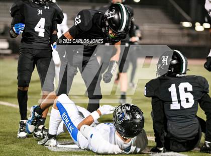 Thumbnail 2 in Los Angeles vs Hawkins (CIF CS Division lll Round 1) photogallery.