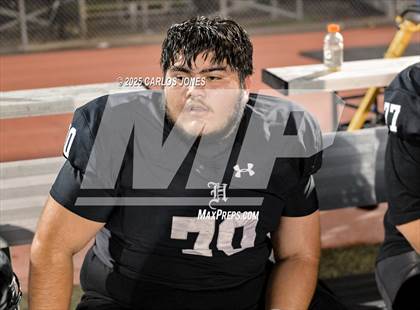 Thumbnail 3 in Los Angeles vs Hawkins (CIF CS Division lll Round 1) photogallery.