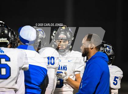 Thumbnail 3 in Los Angeles vs Hawkins (CIF CS Division lll Round 1) photogallery.