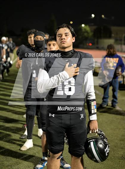 Thumbnail 2 in Los Angeles vs Hawkins (CIF CS Division lll Round 1) photogallery.