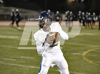 Thumbnail 2 in Los Angeles vs Hawkins (CIF CS Division lll Round 1) photogallery.