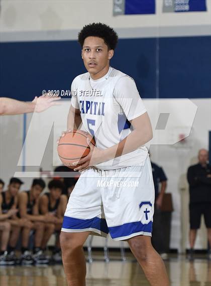 Thumbnail 1 in Franklin @ Capital Christian (CIF SJS D1 Playoff) photogallery.