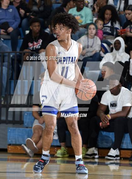 Thumbnail 1 in Franklin @ Capital Christian (CIF SJS D1 Playoff) photogallery.