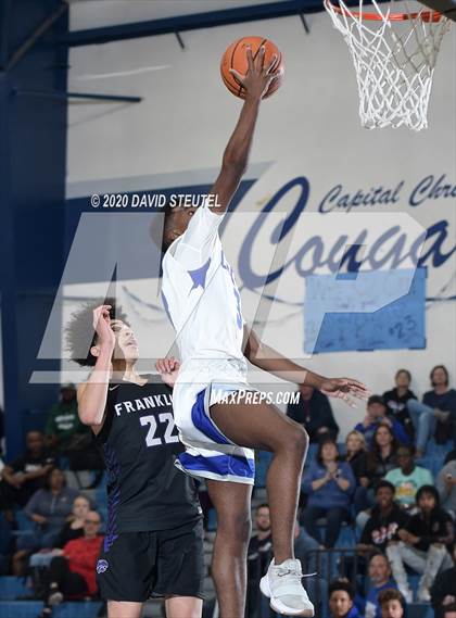 Thumbnail 3 in Franklin @ Capital Christian (CIF SJS D1 Playoff) photogallery.