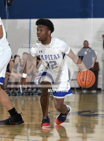 Thumbnail 1 in Franklin @ Capital Christian (CIF SJS D1 Playoff) photogallery.