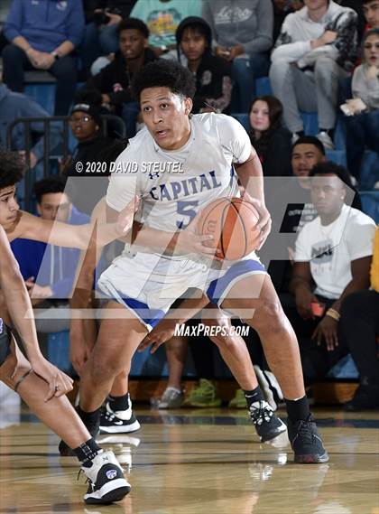 Thumbnail 3 in Franklin @ Capital Christian (CIF SJS D1 Playoff) photogallery.