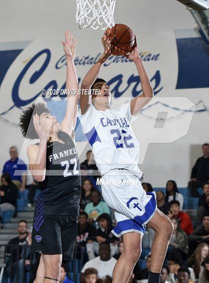 Thumbnail 2 in Franklin @ Capital Christian (CIF SJS D1 Playoff) photogallery.