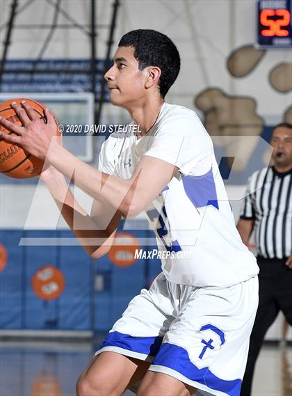 Thumbnail 2 in Franklin @ Capital Christian (CIF SJS D1 Playoff) photogallery.