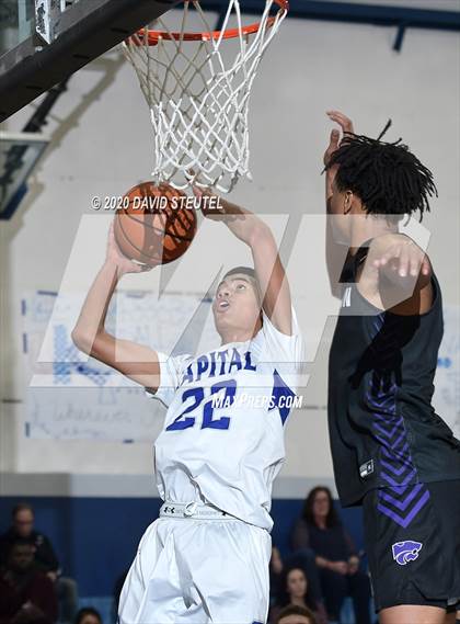 Thumbnail 3 in Franklin @ Capital Christian (CIF SJS D1 Playoff) photogallery.