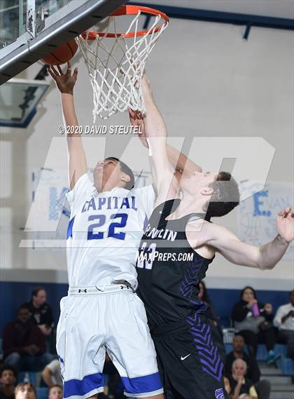 Thumbnail 3 in Franklin @ Capital Christian (CIF SJS D1 Playoff) photogallery.