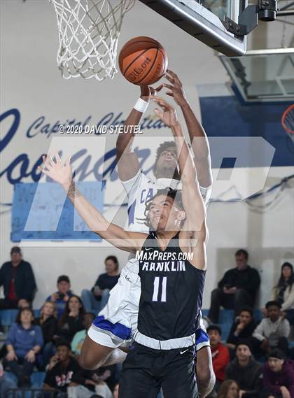 Thumbnail 2 in Franklin @ Capital Christian (CIF SJS D1 Playoff) photogallery.