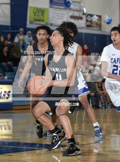 Thumbnail 2 in Franklin @ Capital Christian (CIF SJS D1 Playoff) photogallery.