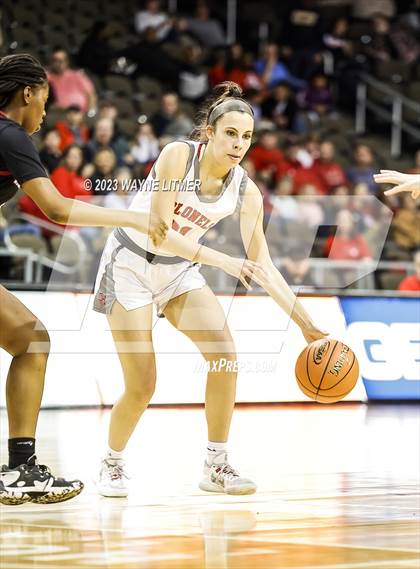 Thumbnail 2 in Holy Cross vs Dixie (2023 9th Region Girls Basketball Tournament) photogallery.