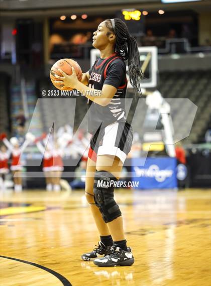 Thumbnail 3 in Holy Cross vs Dixie (2023 9th Region Girls Basketball Tournament) photogallery.