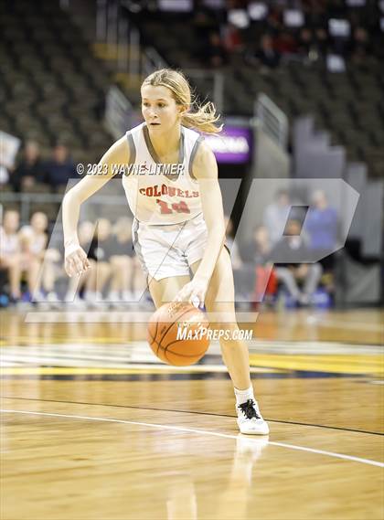 Thumbnail 3 in Holy Cross vs Dixie (2023 9th Region Girls Basketball Tournament) photogallery.