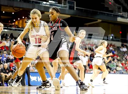 Thumbnail 2 in Holy Cross vs Dixie (2023 9th Region Girls Basketball Tournament) photogallery.