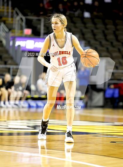 Thumbnail 1 in Holy Cross vs Dixie (2023 9th Region Girls Basketball Tournament) photogallery.