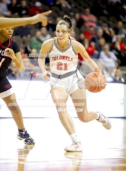 Thumbnail 1 in Holy Cross vs Dixie (2023 9th Region Girls Basketball Tournament) photogallery.